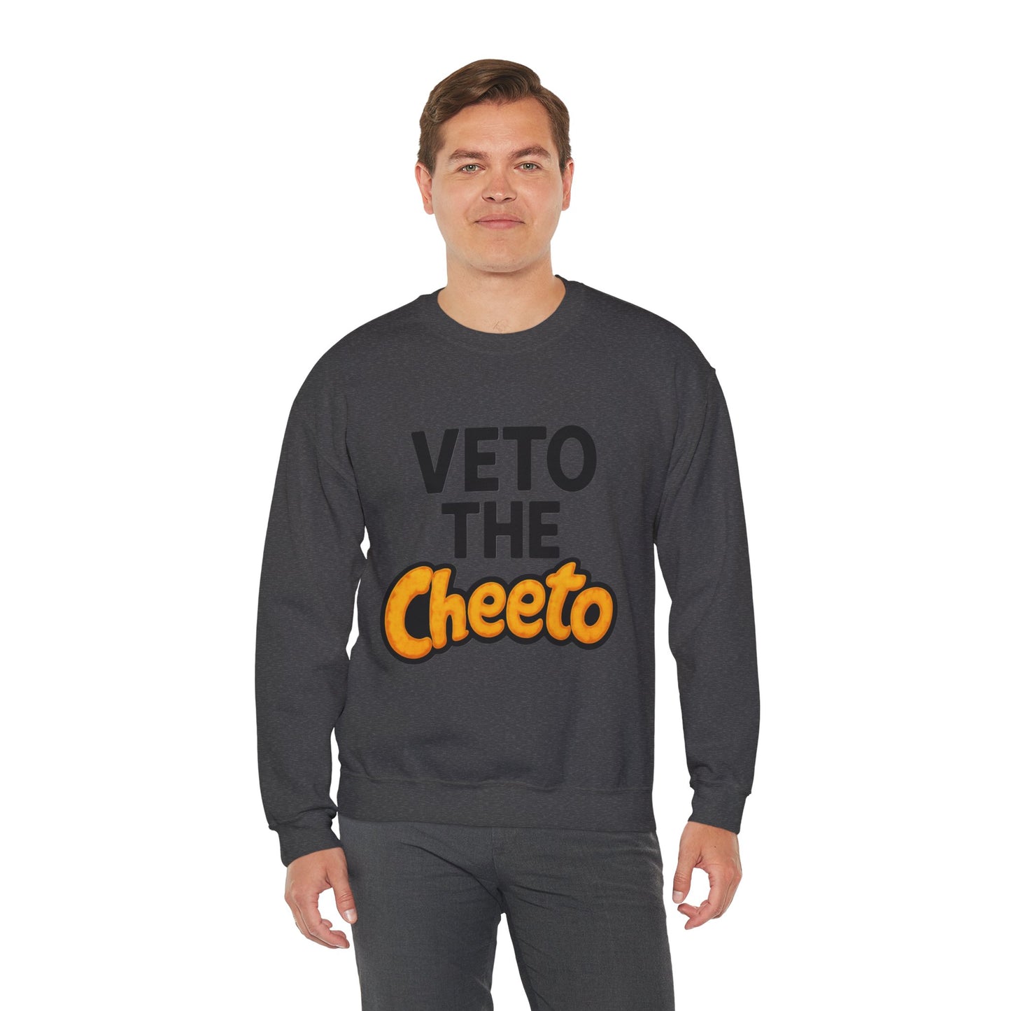 Veto the Cheeto Sweater – Warmth with a Warning