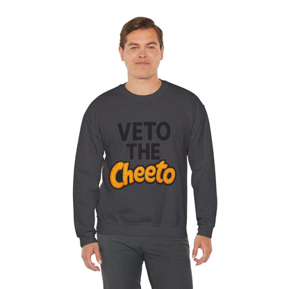 Veto the Cheeto Sweater – Warmth with a Warning