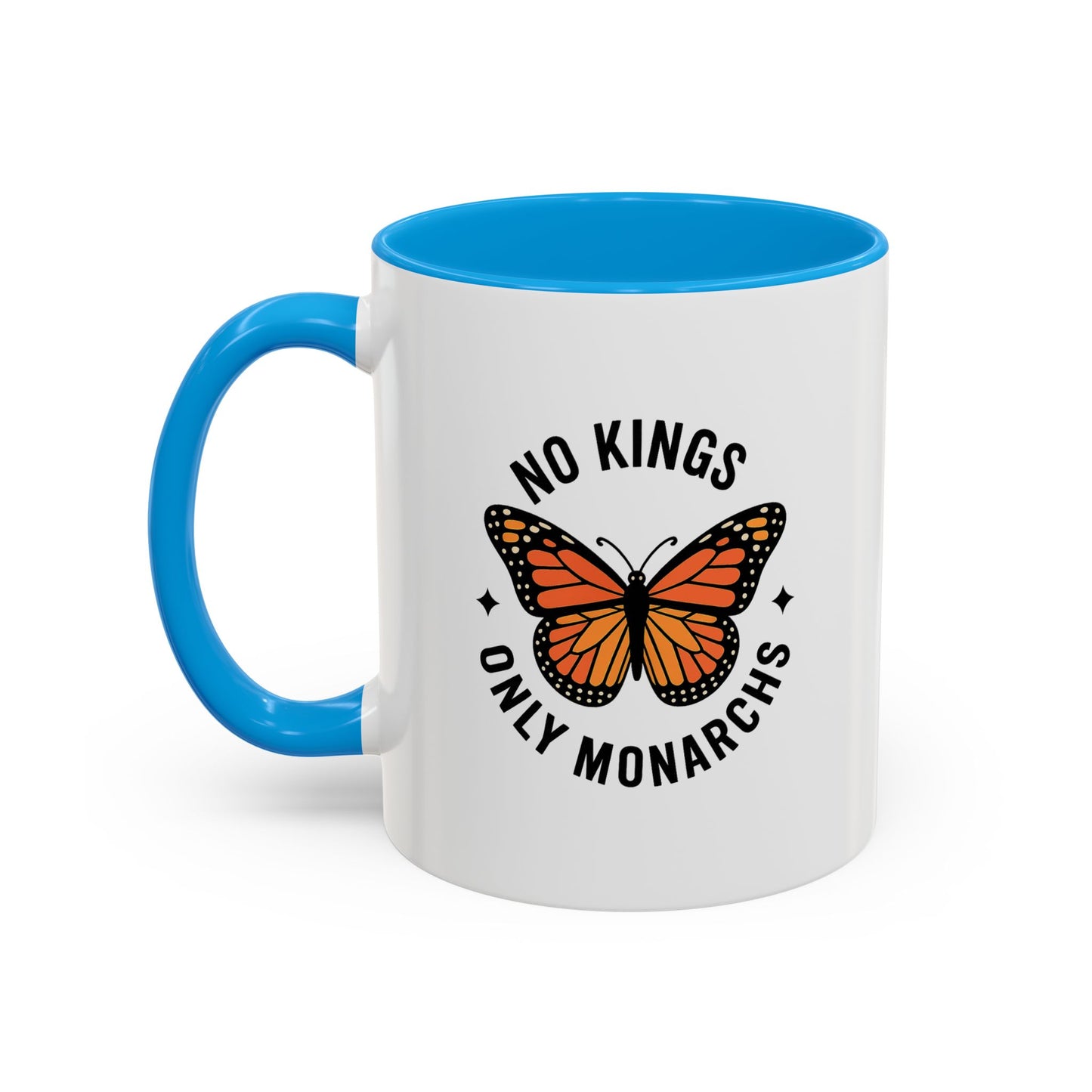 No Kings Only Monarchs Coffee Mug | Unique Gift for Nature Lovers, Personalized Mug for Home or Office, Eco-Friendly Drinkware, Perfect [...]