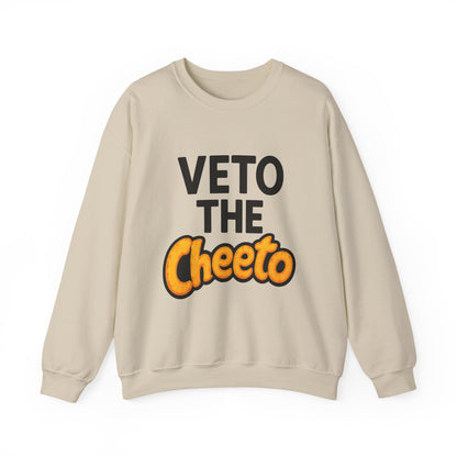 Veto the Cheeto Sweater – Warmth with a Warning
