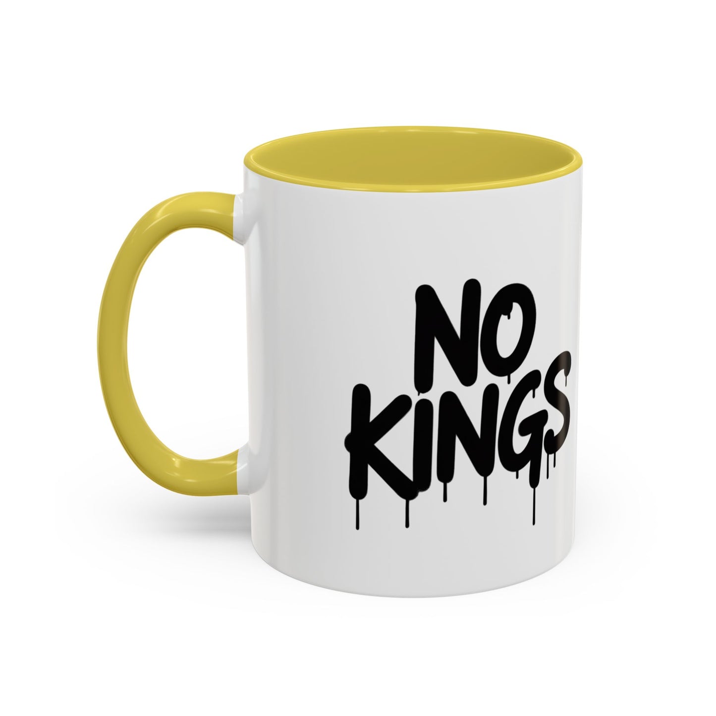 Coffee Mug - No Kings Spray Paint Design 11oz/15oz