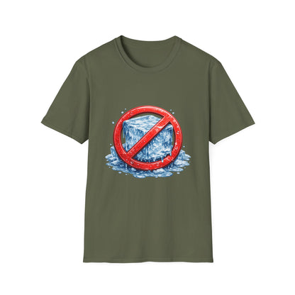No ICE Graphic T-Shirt — Anti-Ice Climate Awareness Tee