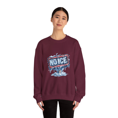 "NO ICE" Icy Graffiti Design Sweatshirt