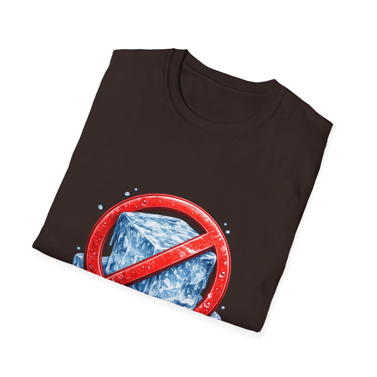 No ICE Graphic T-Shirt — Anti-Ice Climate Awareness Tee