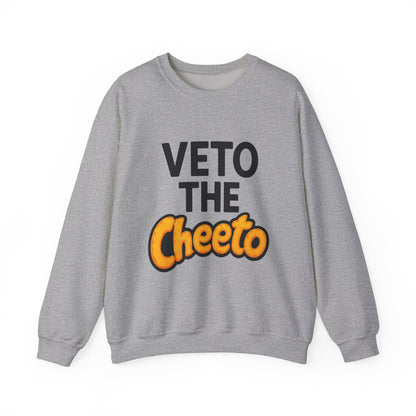 Veto the Cheeto Sweater – Warmth with a Warning