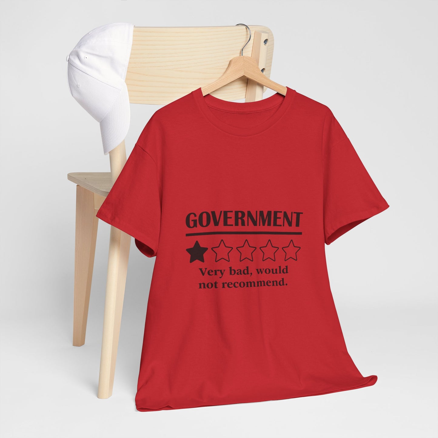 Government 1 of 5 Stars Would Not Recommend
