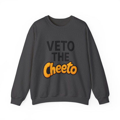Veto the Cheeto Sweater – Warmth with a Warning