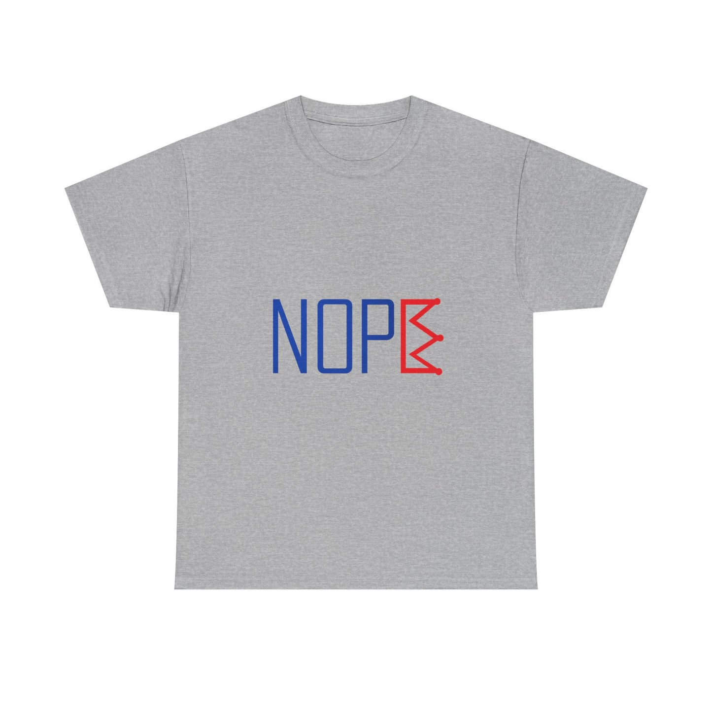 NOPE Crown Tee – Reject the Throne