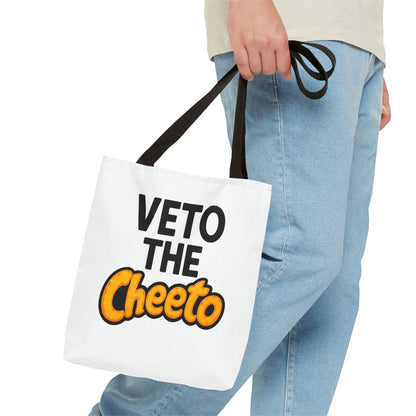 Veto the Cheeto Tote – Carry the Resistance - protest shirt from No Kings Store
