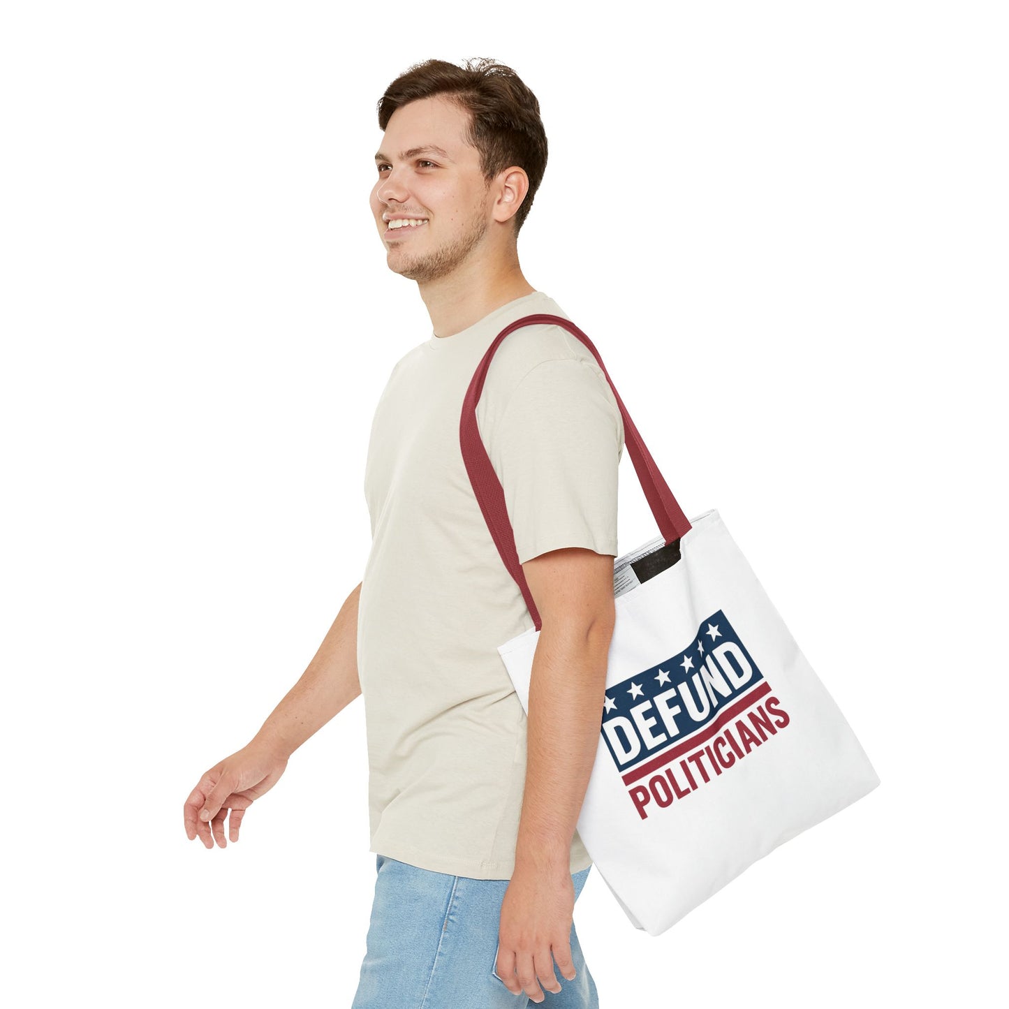 Defund Politicians Tote – Carry the Message