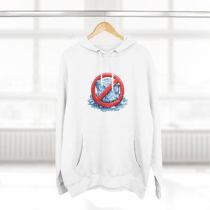No ICE Hoodie — Anti-Ice Graphic Fleece Pullover