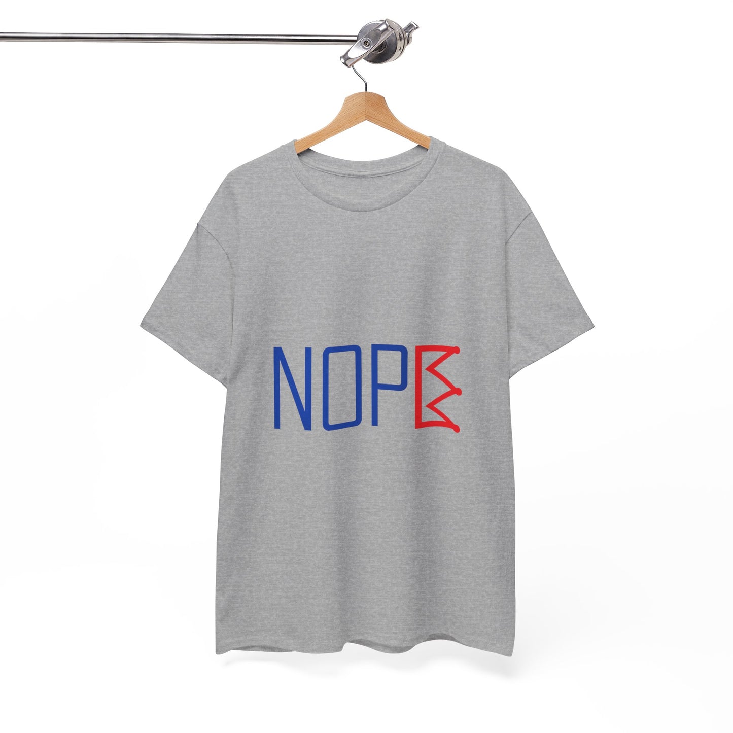 NOPE Crown Tee – Reject the Throne