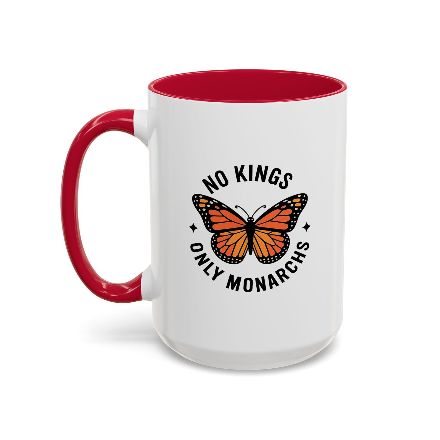 No Kings Only Monarchs Coffee Mug | Unique Gift for Nature Lovers, Personalized Mug for Home or Office, Eco-Friendly Drinkware, Perfect [...]