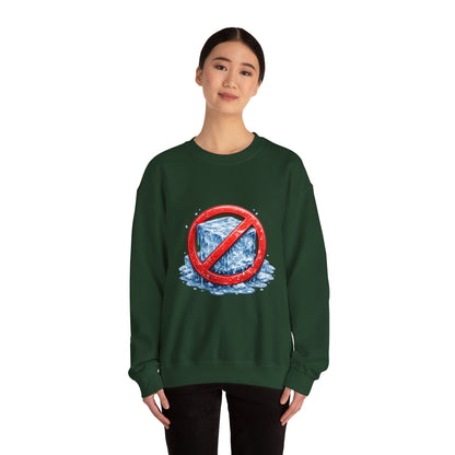 No ICE Crewneck Sweatshirt – Anti-Ice Graphic Pullover