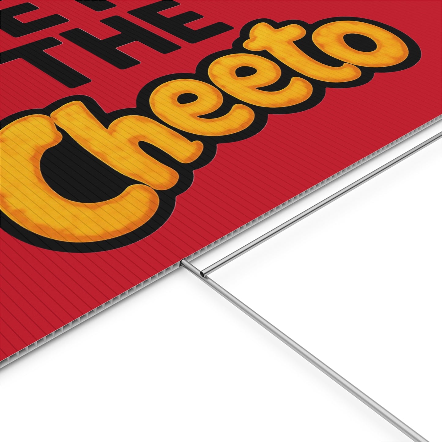 Red Veto the Cheeto Yard Sign