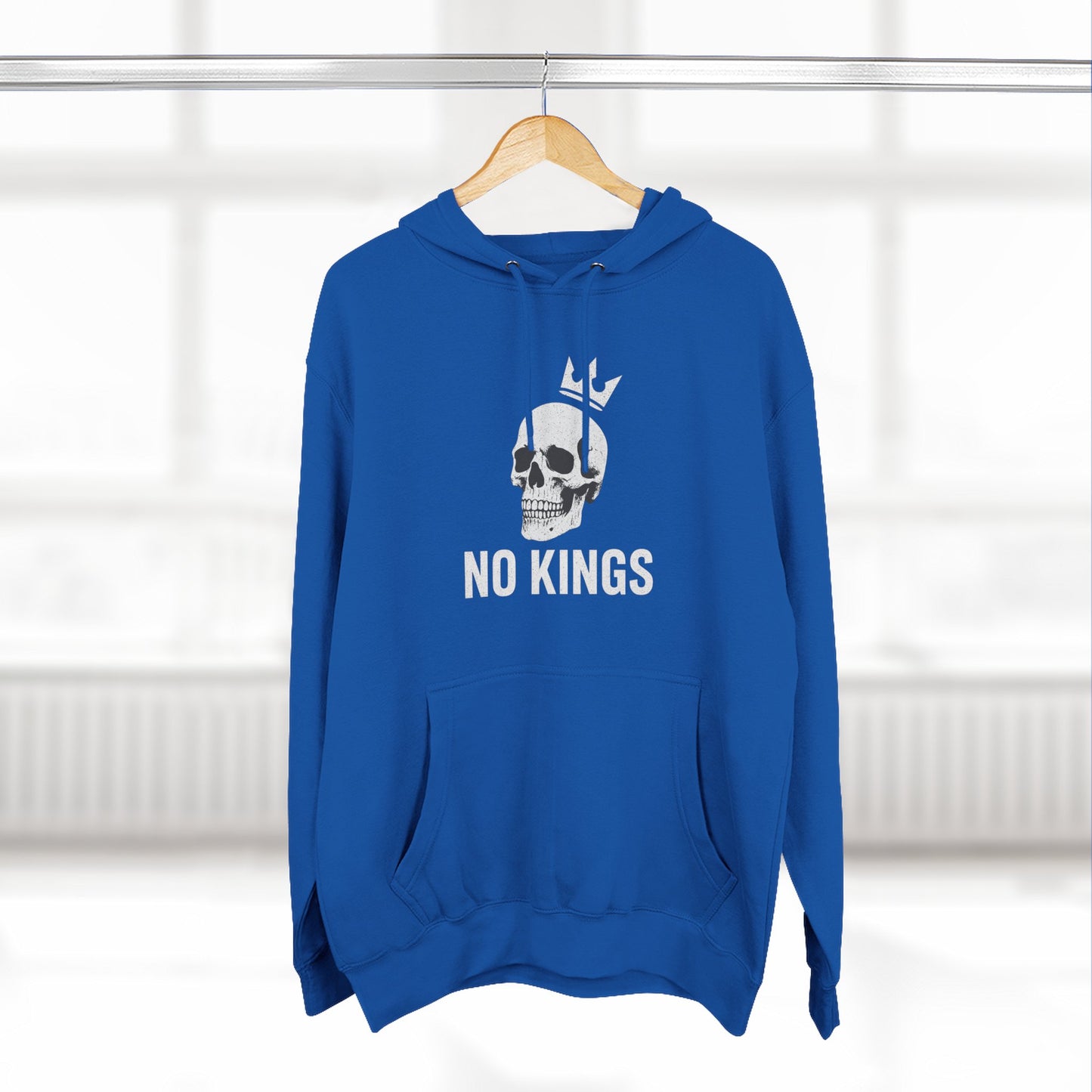 Fleece Hoodie - No Kings