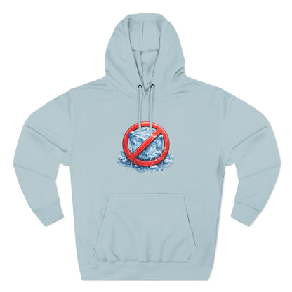No ICE Hoodie — Anti-Ice Graphic Fleece Pullover