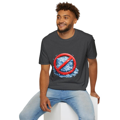 No ICE Graphic T-Shirt — Anti-Ice Climate Awareness Tee