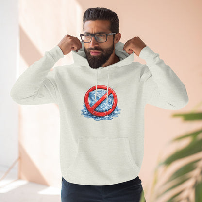 No ICE Hoodie — Anti-Ice Graphic Fleece Pullover