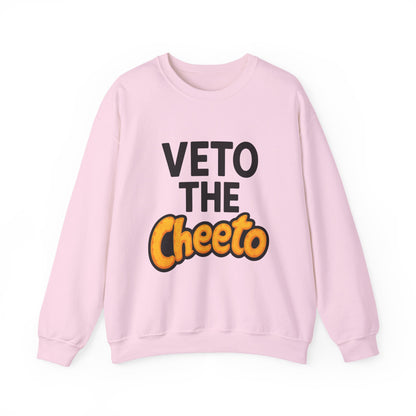 Veto the Cheeto Sweater – Warmth with a Warning