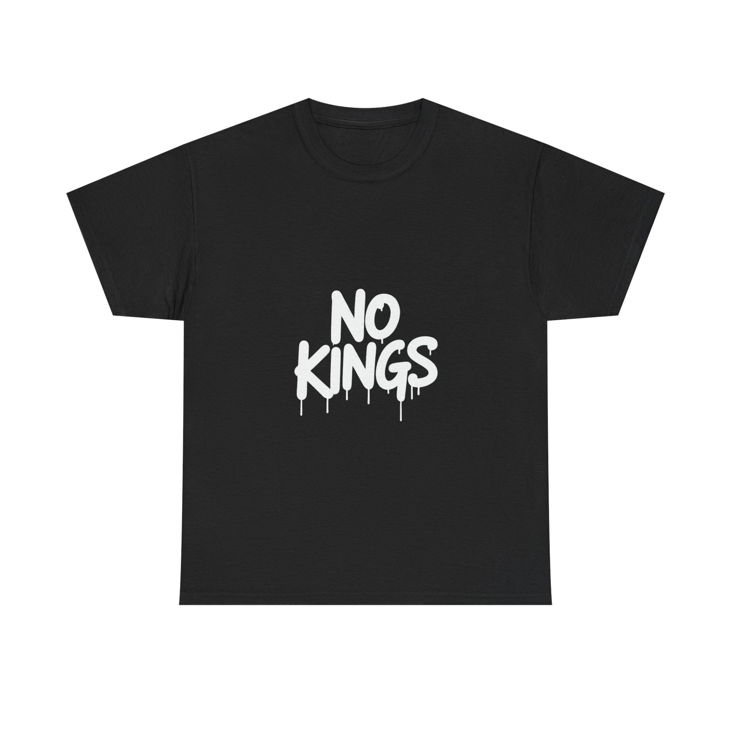 No Kings Spray Paint Protest Tee