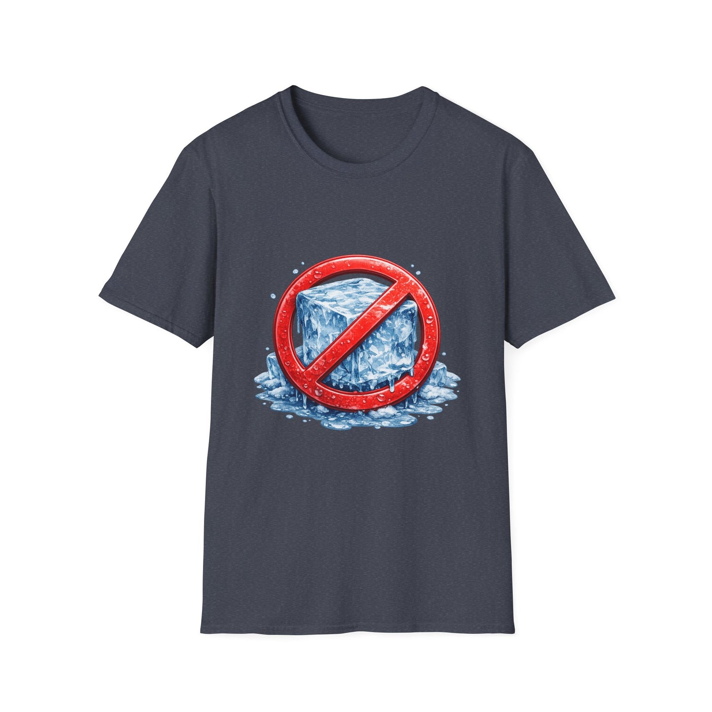 No ICE Graphic T-Shirt — Anti-Ice Climate Awareness Tee