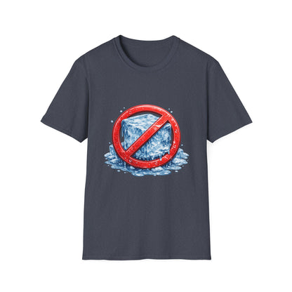No ICE Graphic T-Shirt — Anti-Ice Climate Awareness Tee