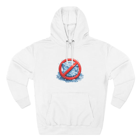 No ICE Hoodie — Anti-Ice Graphic Fleece Pullover