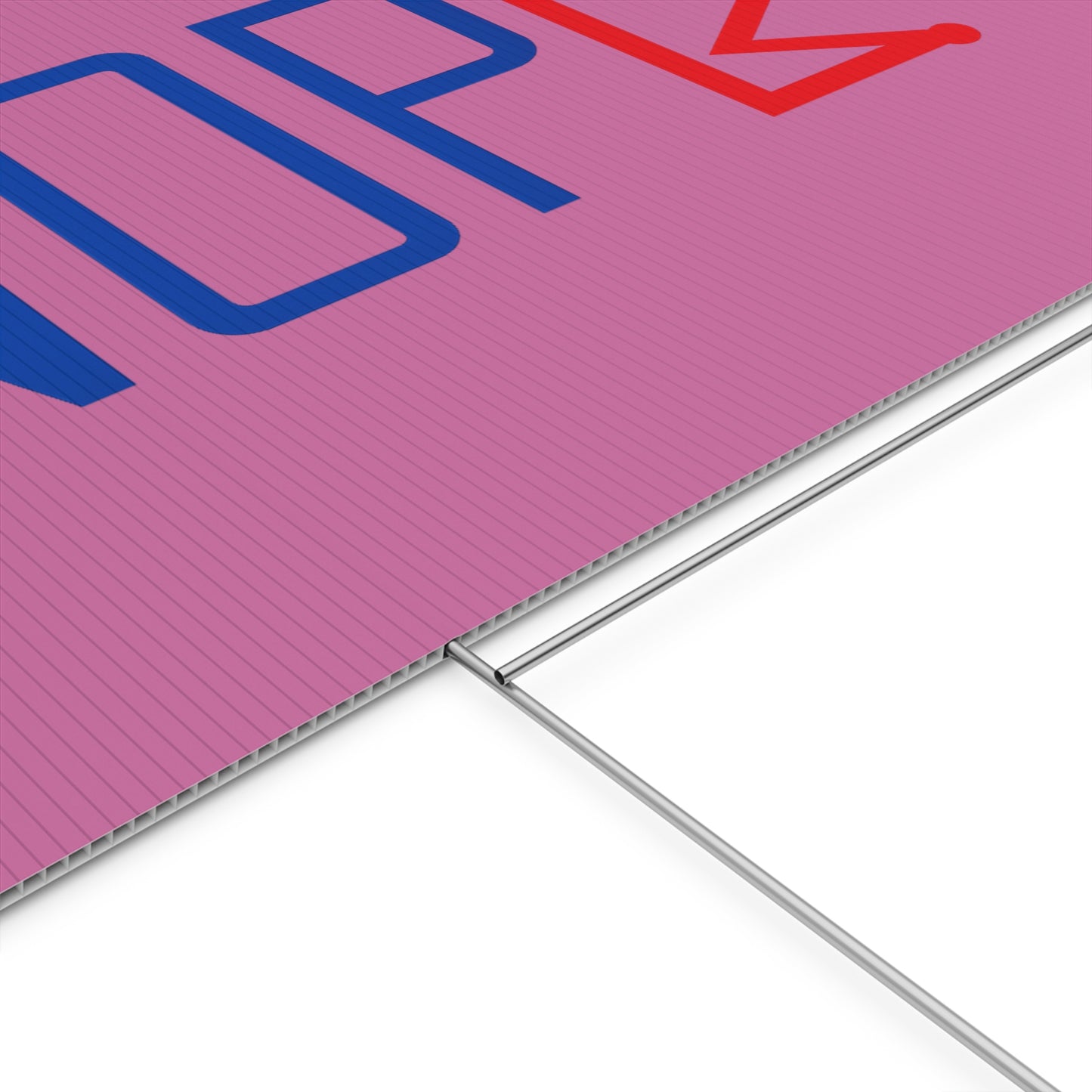 Light Pink NOPE Crown Yard Sign – Defy the Throne