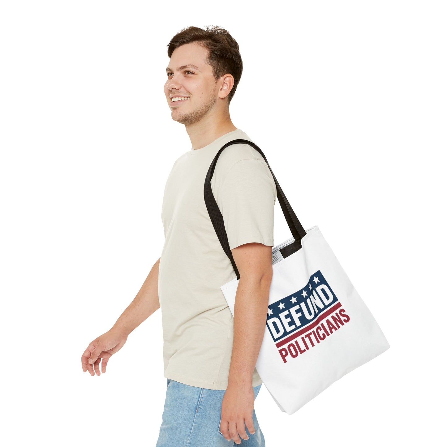 Defund Politicians Tote – Carry the Message