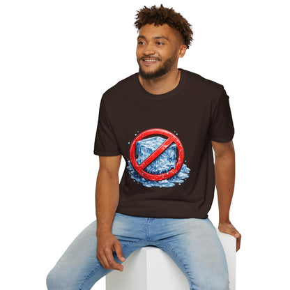 No ICE Graphic T-Shirt — Anti-Ice Climate Awareness Tee
