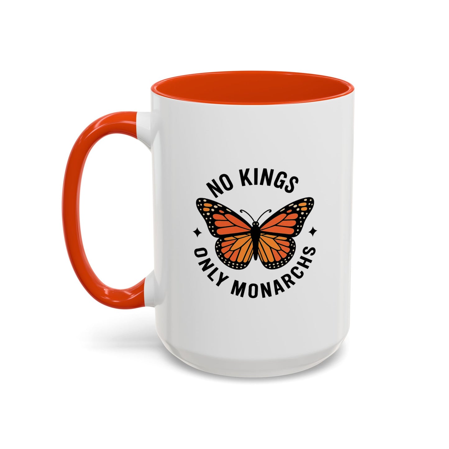No Kings Only Monarchs Coffee Mug | Unique Gift for Nature Lovers, Personalized Mug for Home or Office, Eco-Friendly Drinkware, Perfect [...]