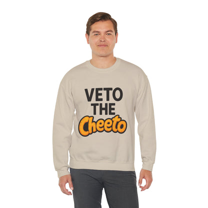 Veto the Cheeto Sweater – Warmth with a Warning