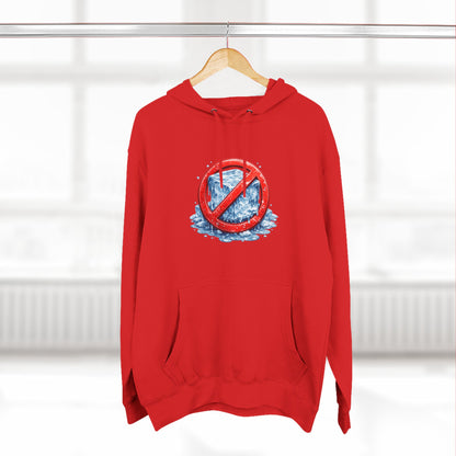 No ICE Hoodie — Anti-Ice Graphic Fleece Pullover