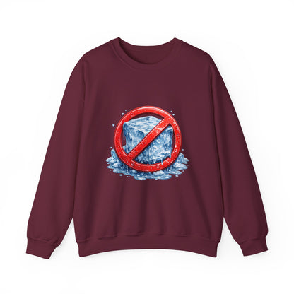 No ICE Crewneck Sweatshirt – Anti-Ice Graphic Pullover