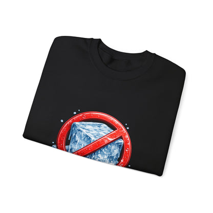 No ICE Crewneck Sweatshirt – Anti-Ice Graphic Pullover