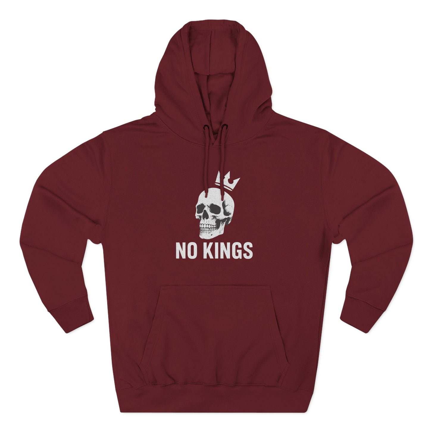 Fleece Hoodie - No Kings