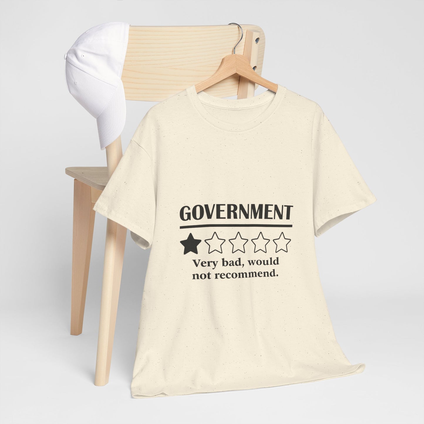 Government 1 of 5 Stars Would Not Recommend