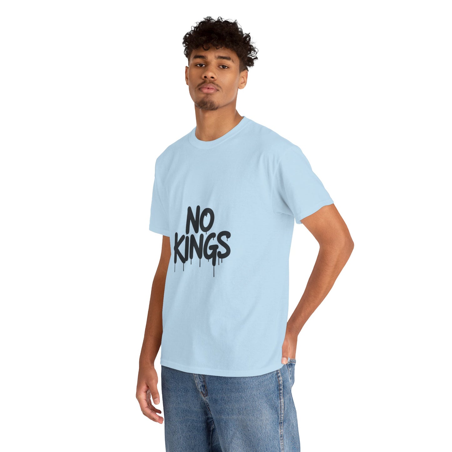 No Kings Spray Paint Protest Tee