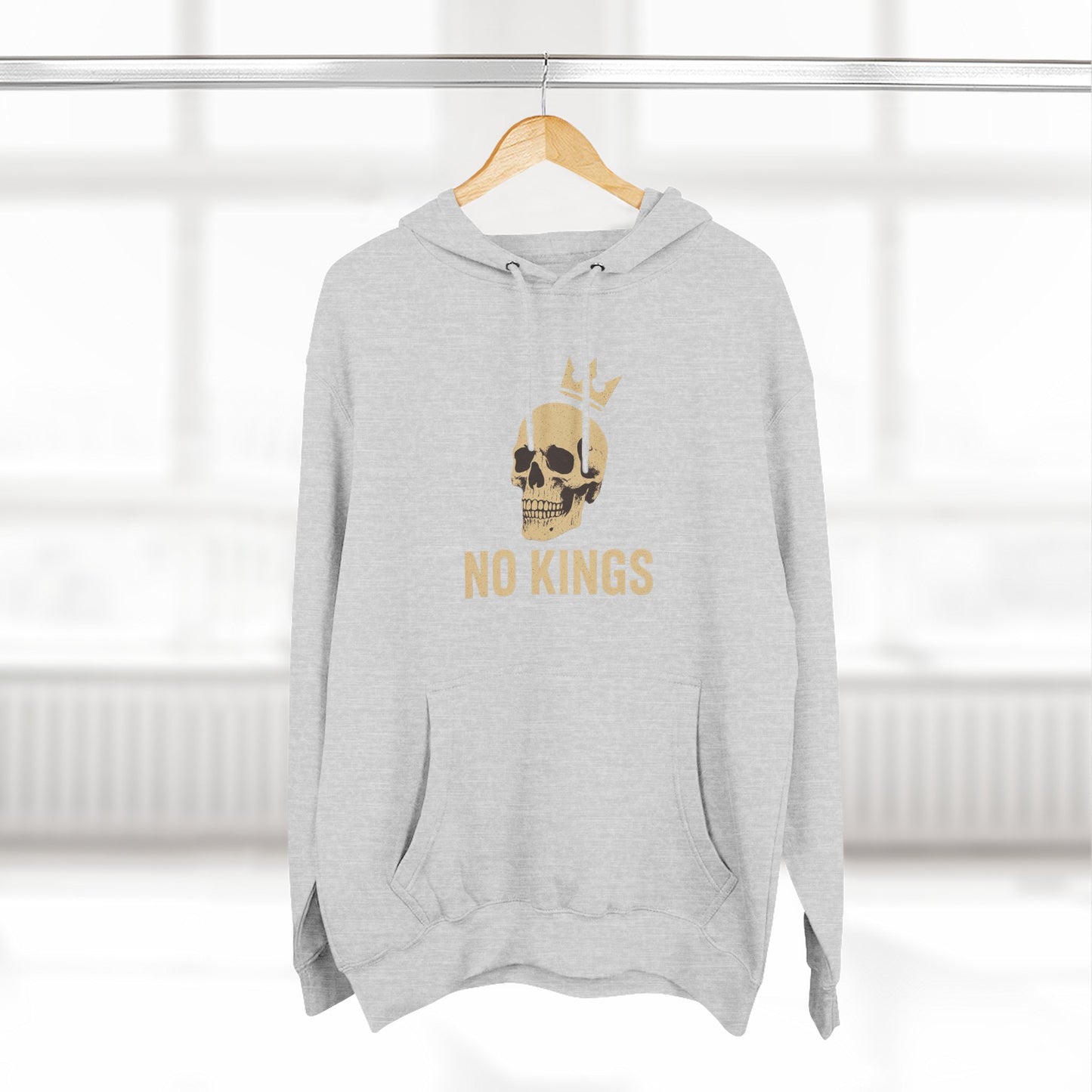 Protest Fleece Hoodie - No Kings
