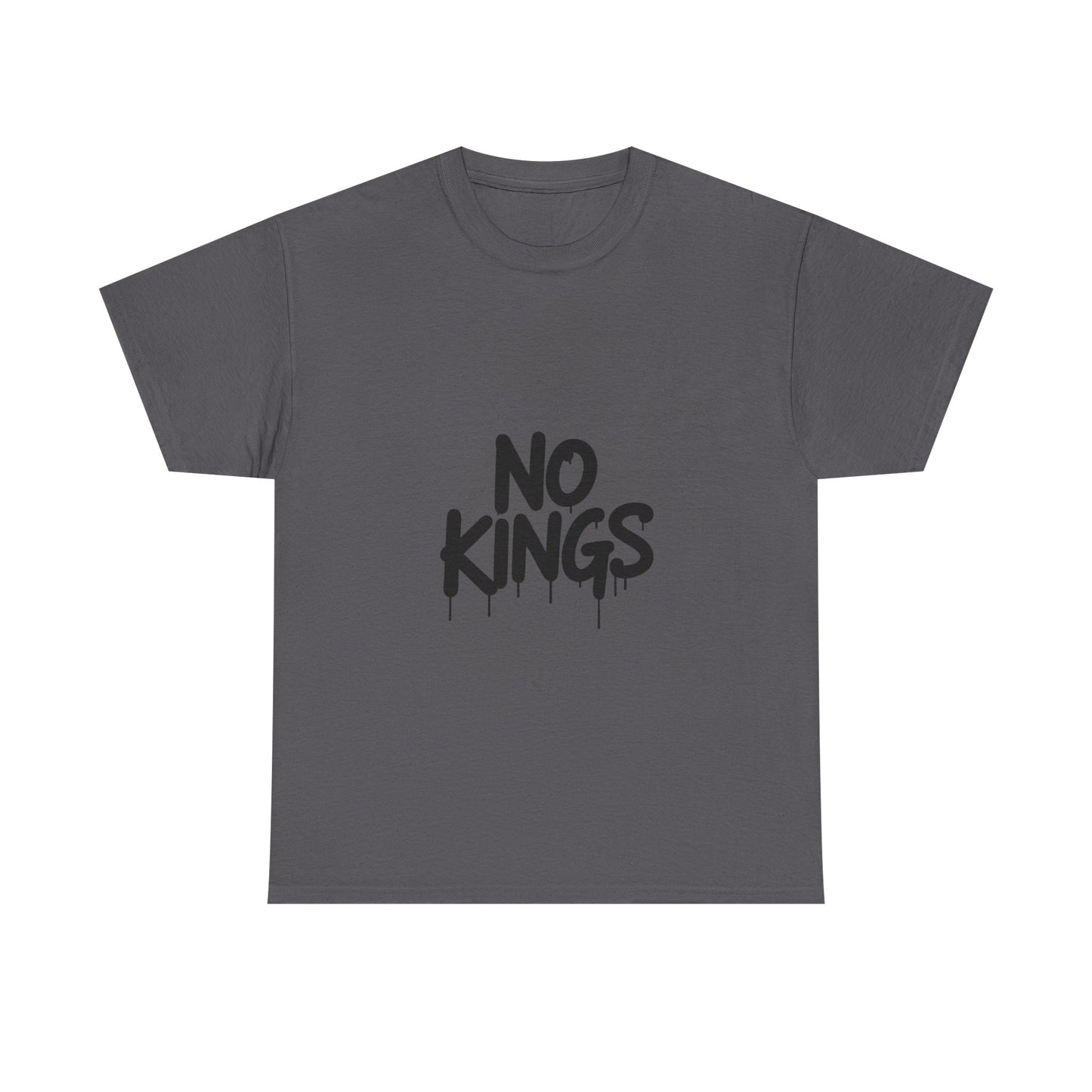 No Kings Spray Paint Protest Tee