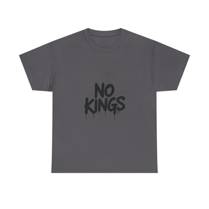 No Kings Spray Paint Protest Tee