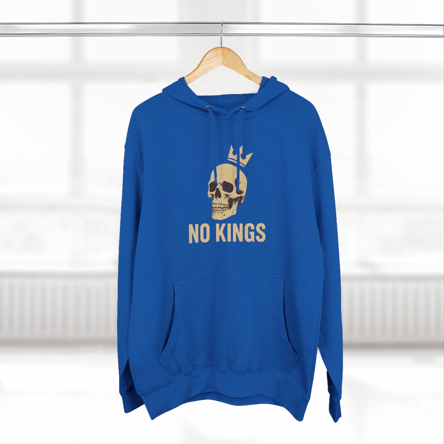 Protest Fleece Hoodie - No Kings