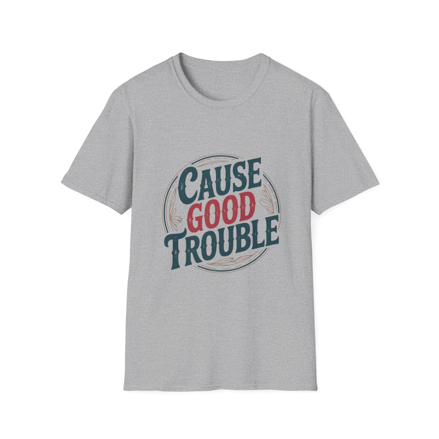Cause Good Trouble T-Shirt – Inspirational Protest Graphic Tee