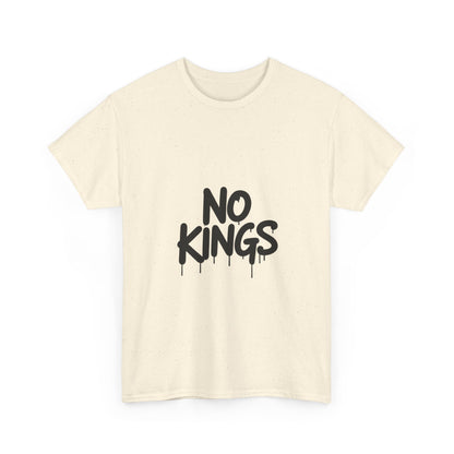 No Kings Spray Paint Protest Tee