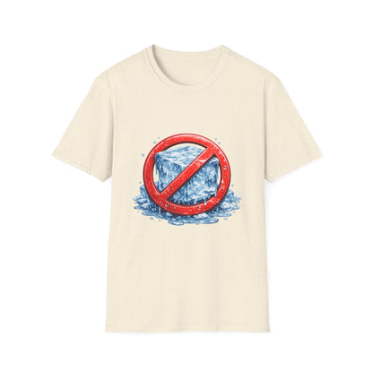 No ICE Graphic T-Shirt — Anti-Ice Climate Awareness Tee