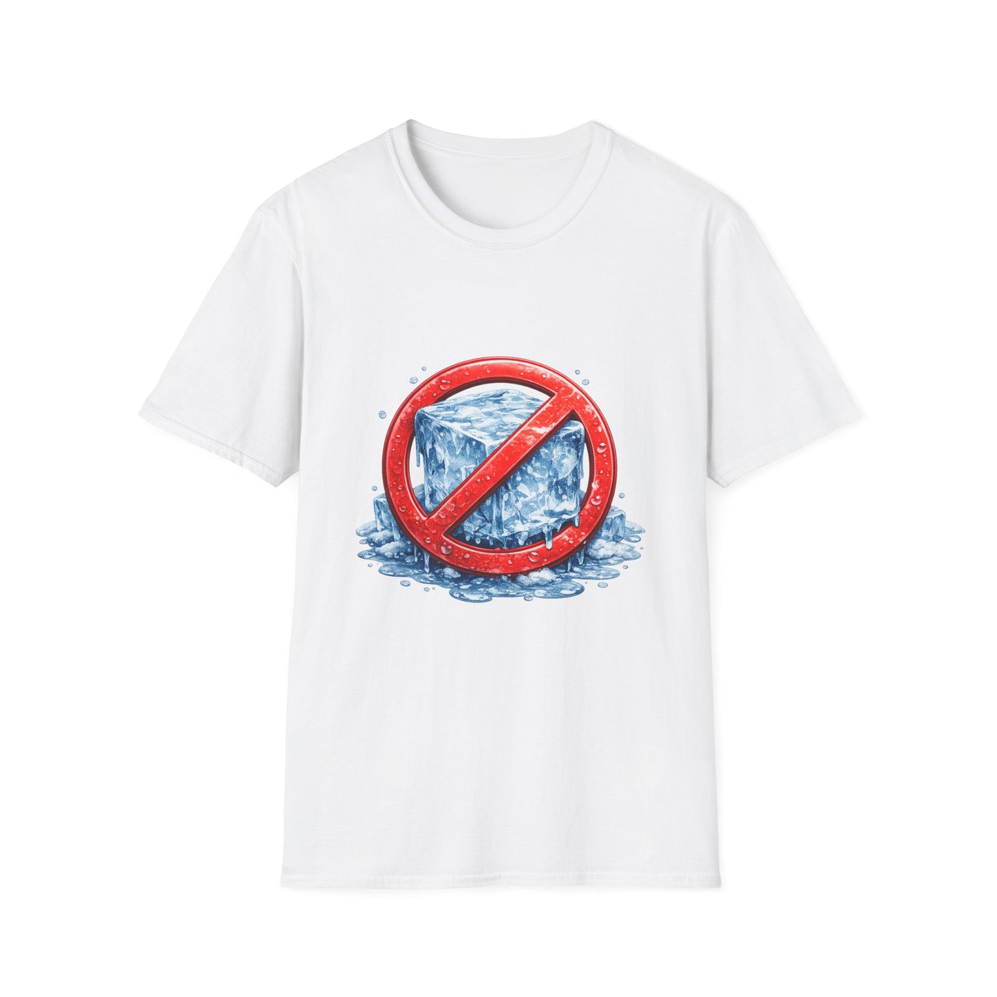 No ICE Graphic T-Shirt — Anti-Ice Climate Awareness Tee