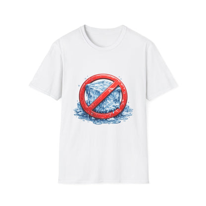 No ICE Graphic T-Shirt — Anti-Ice Climate Awareness Tee