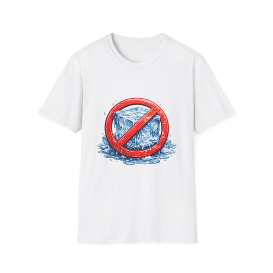 No ICE Graphic T-Shirt — Anti-Ice Climate Awareness Tee