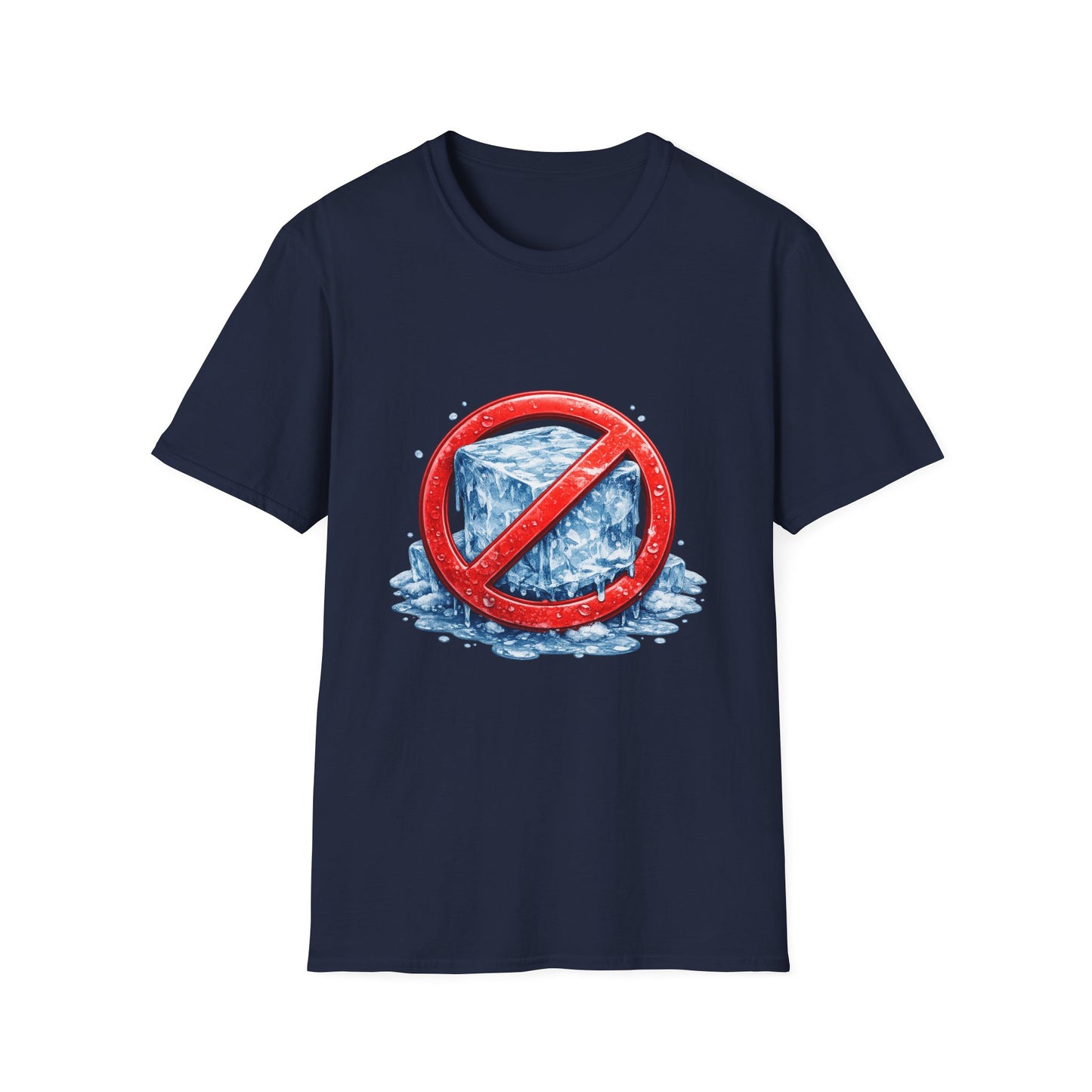 No ICE Graphic T-Shirt — Anti-Ice Climate Awareness Tee